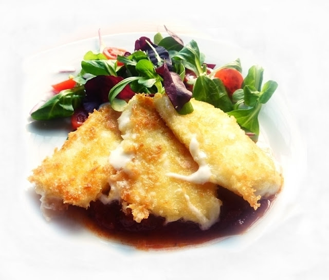 panko crusted mozzarella 