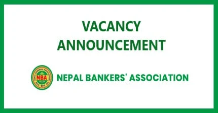 Vacancy Announcement from Nepal Bankers' Association
