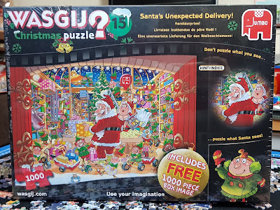 Wasgij Christmas 15 ‘Santa’s Unexpected Delivery!’ 2x1000pc Jigsaw Puzzle review