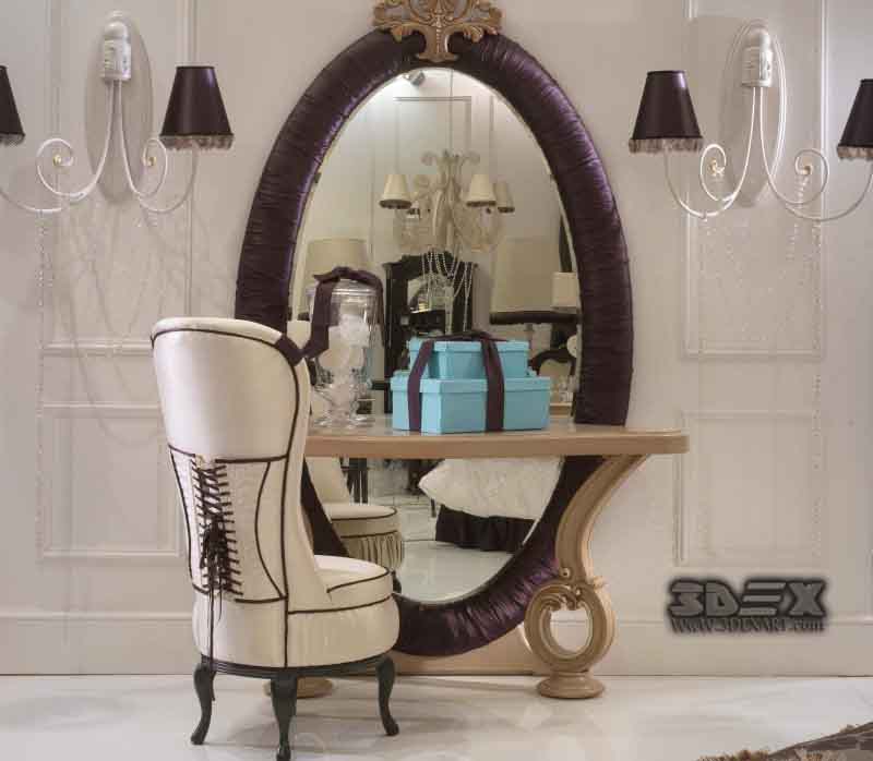 +50 Latest small dressing table designs for bedroom interiors 2019