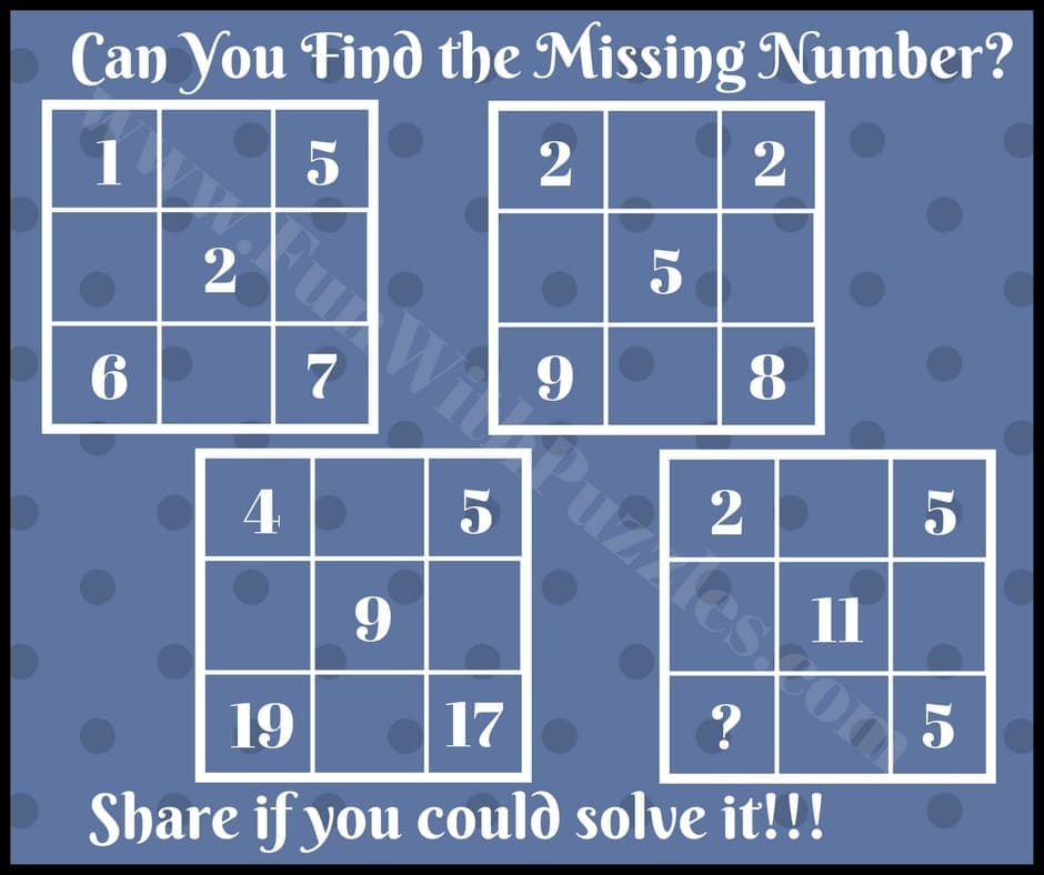 Genius Math Problem Number Puzzle Question for Adults