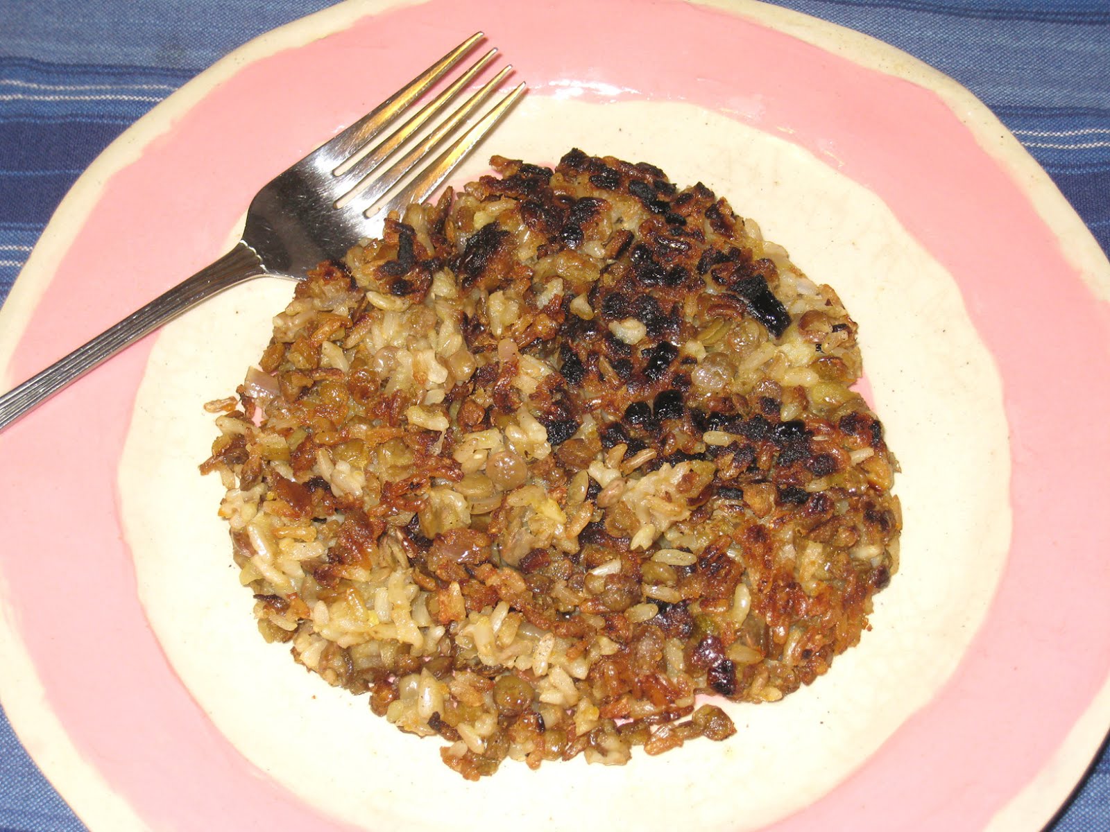 Cooking without a Net: Tacu Tacu (Peruvian Rice and Lentils)