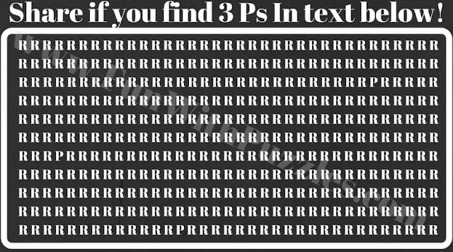 Hunt for hidden letters P