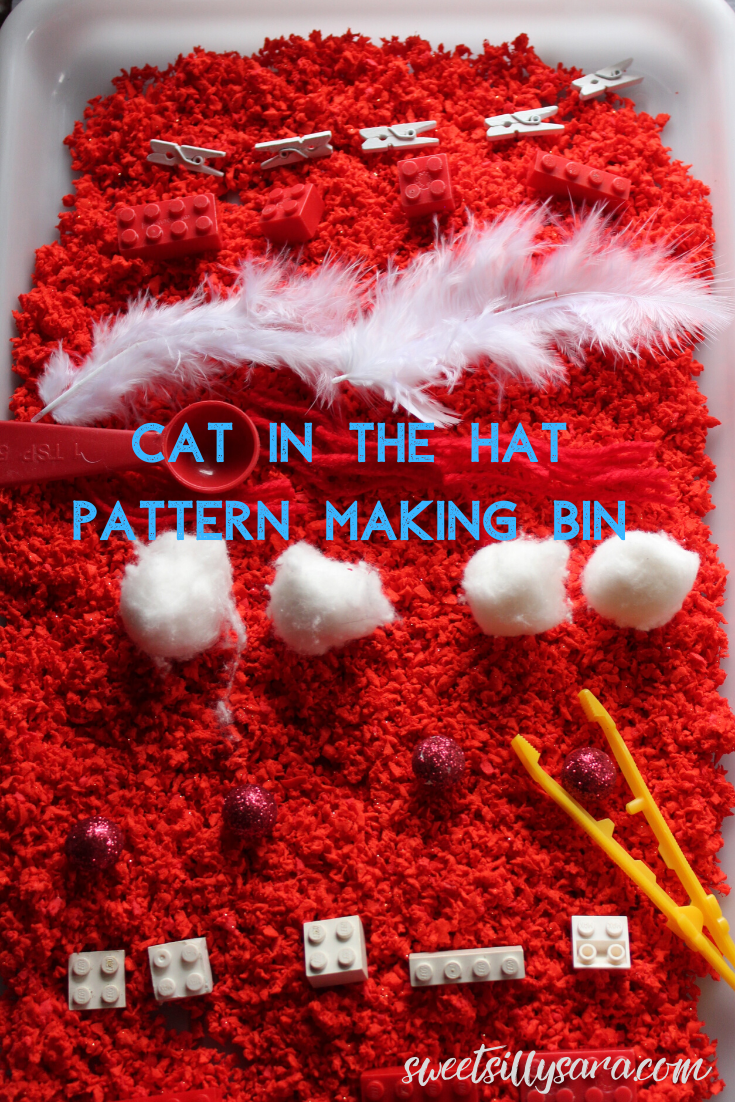 Cat in the hat sensory bin Clearance