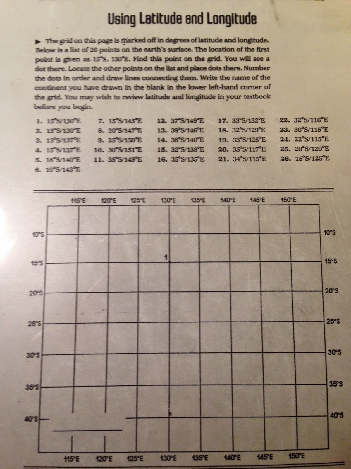 Mr. T's Social Studies: Lesson #10 - Latitude and Longitude Puzzles