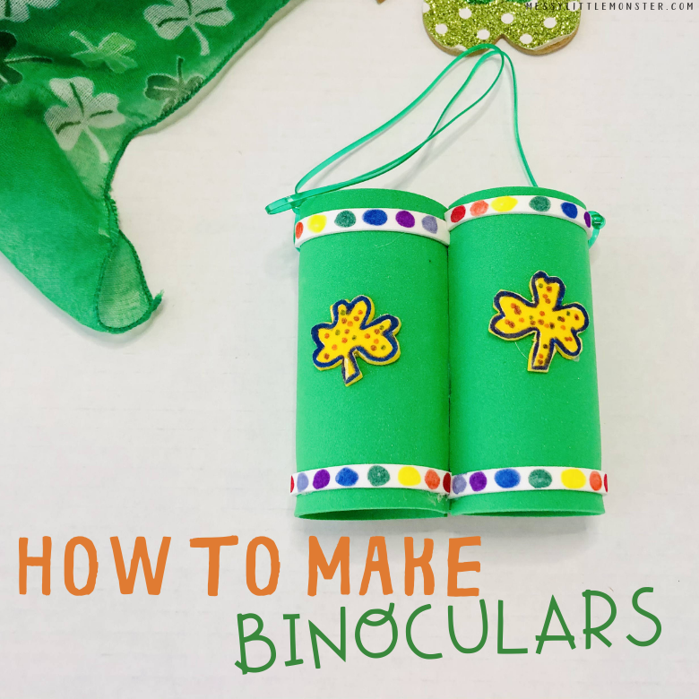 How to Make Binoculars Craft Messy Little Monster