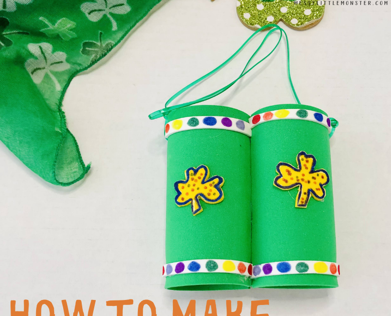 How to Make Binoculars Craft Messy Little Monster
