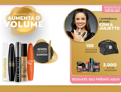 Aumenta Volume Avon Promoção 2021