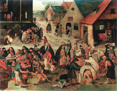Pieter Brueghel il giovane: Le sette opere di misericordia