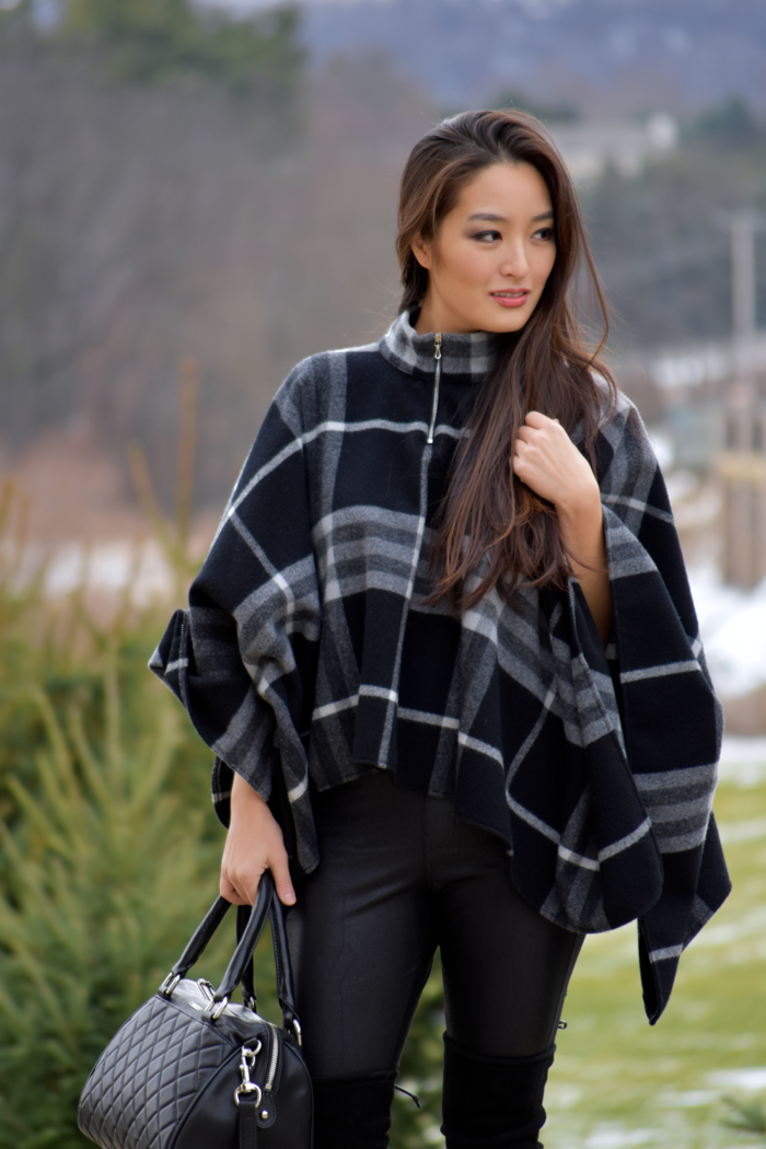 5 Ways to Style a Knit Poncho This Winter