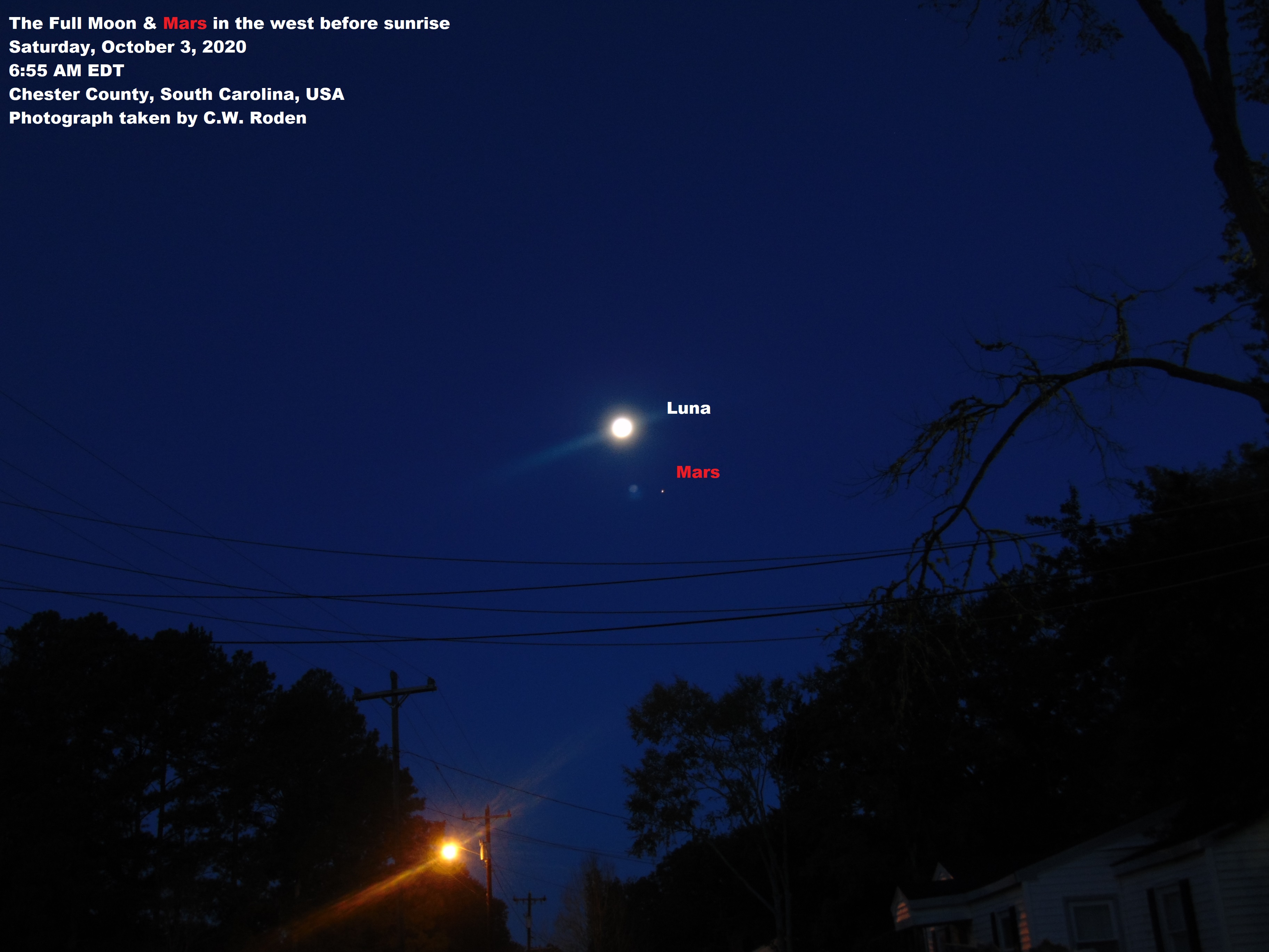 Southern Fried Common Sense & Stuff: Night Sky Photography -- 10-02/03 ...