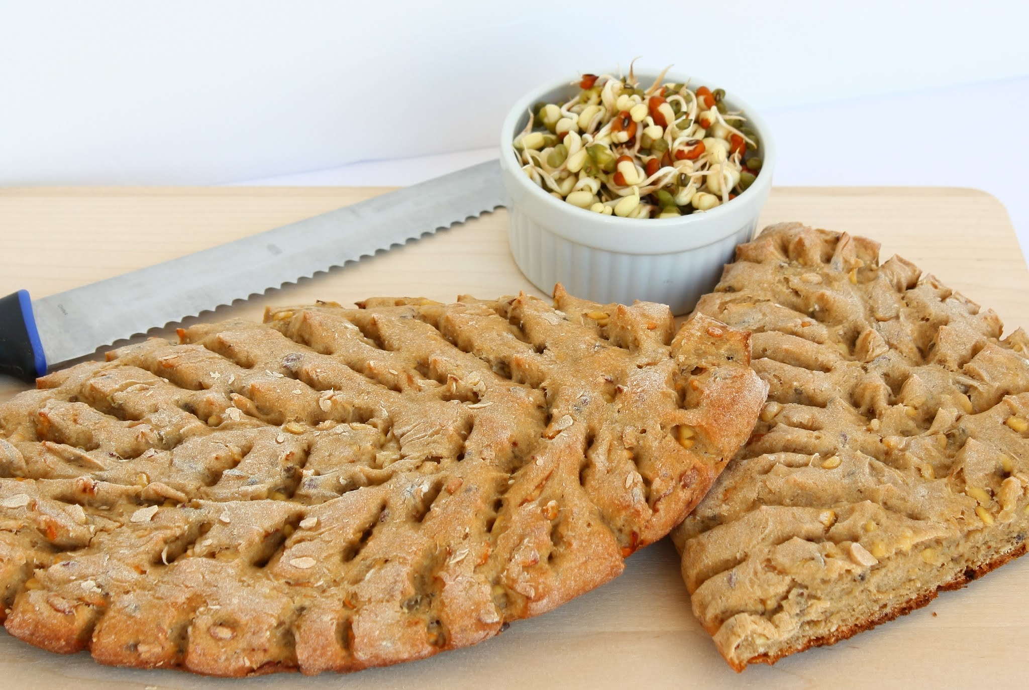 Swapna's Cuisine Sprouts and Cereal Bread