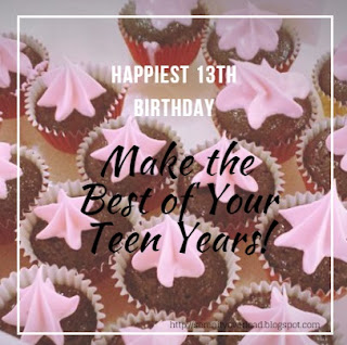 happy birthday 13 greetings wishes cupcake cake