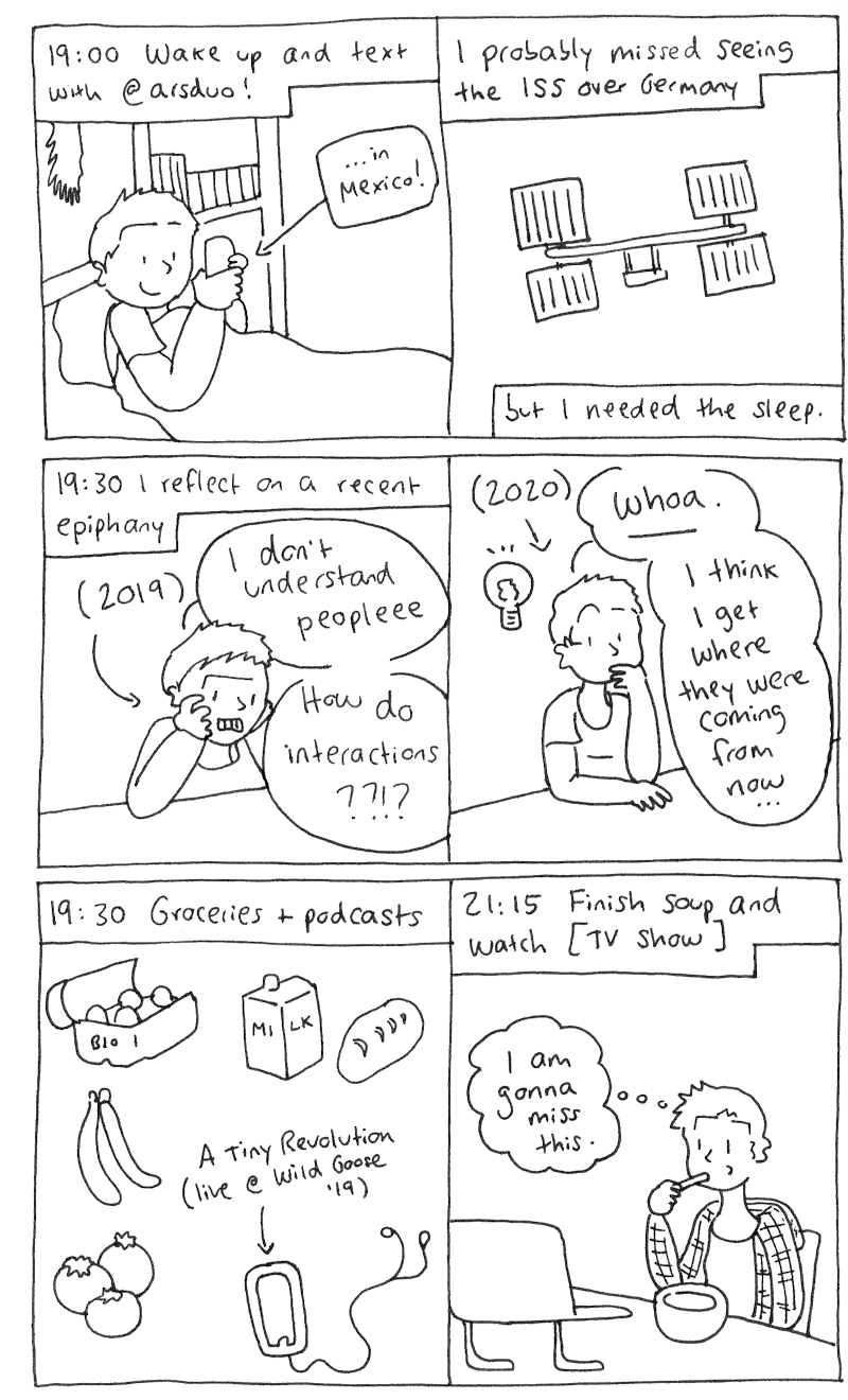 Clairikine Comics Hourly Comics Day 2020
