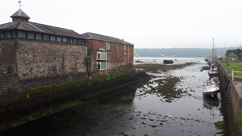 The old railway harbour
