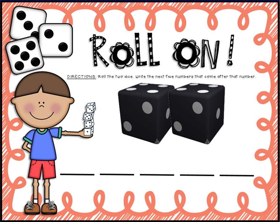 Roll the Dice to 120 Math Games by An Up Hill Journey
