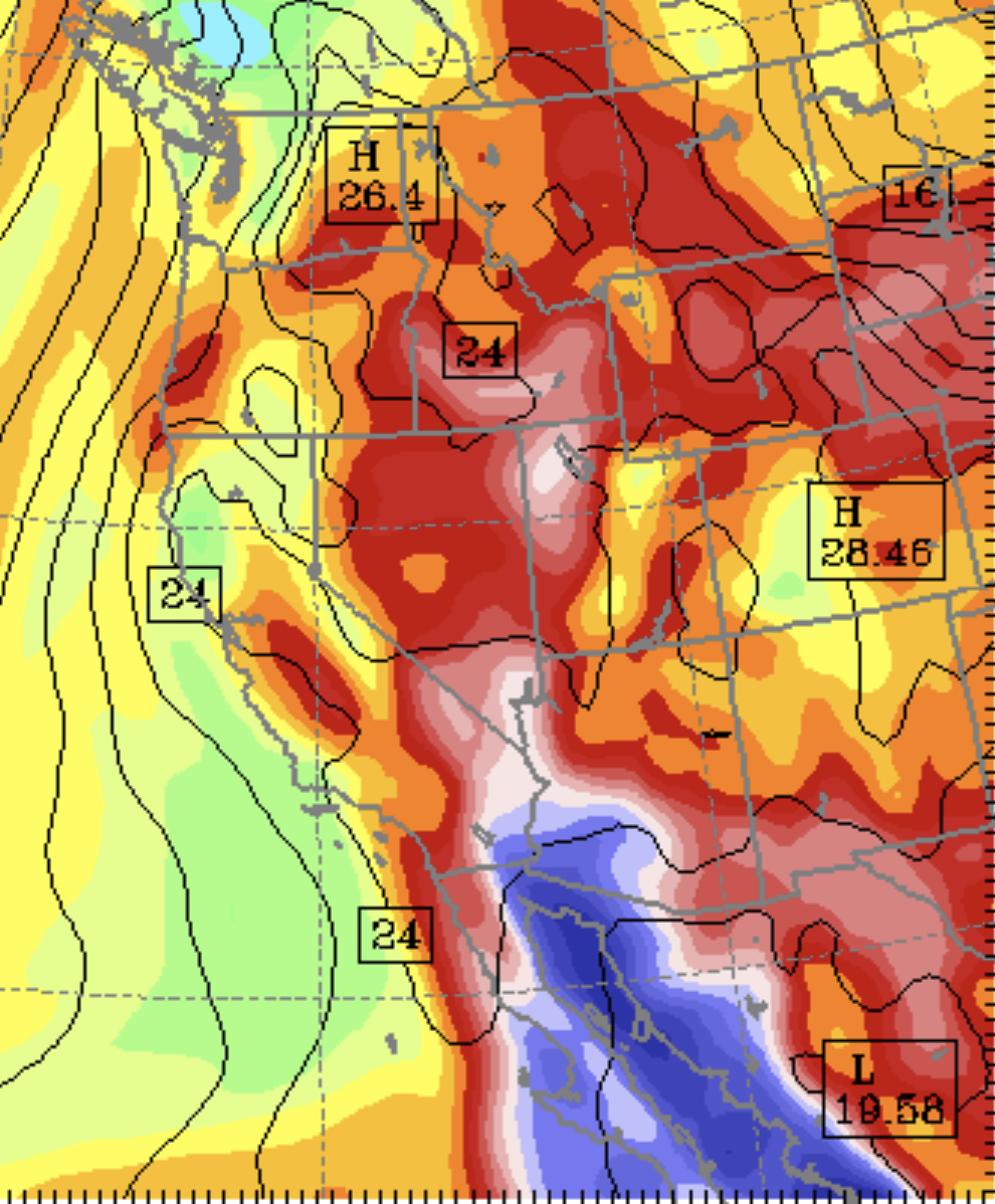 Cliff Mass Weather Blog The Southwest Monsoon Brings Thunderstorms and