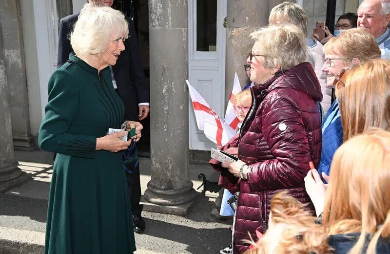 The Duchess wore a green dress. Belfast become a UNESCO City of Music by 2023