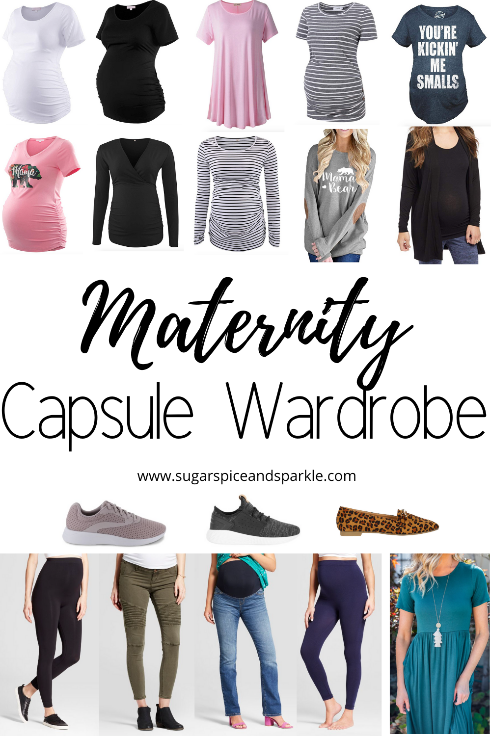 Maternity Capsule Wardrobe Sugar Spice and Sparkle