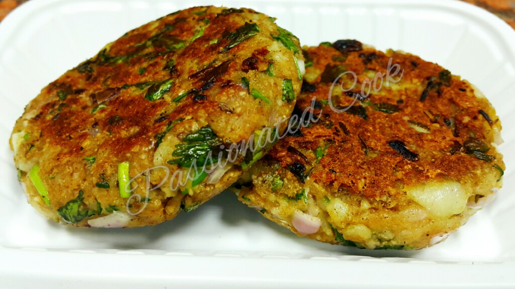 Aloo Oats Tikki
