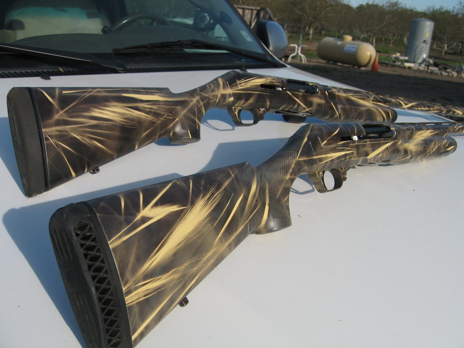 How To Paint Camo With Spray Paint Can be used on rifles, tools