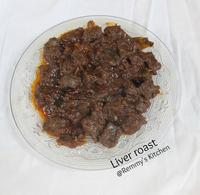 Remmy's Kitchen Liver roast / Karal Olarthiyathu / Kerala style spicy