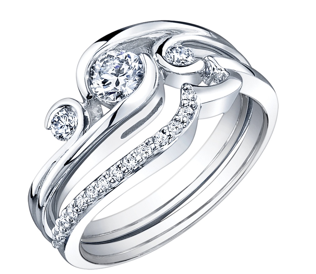 Natural Fashions White gold engagement rings