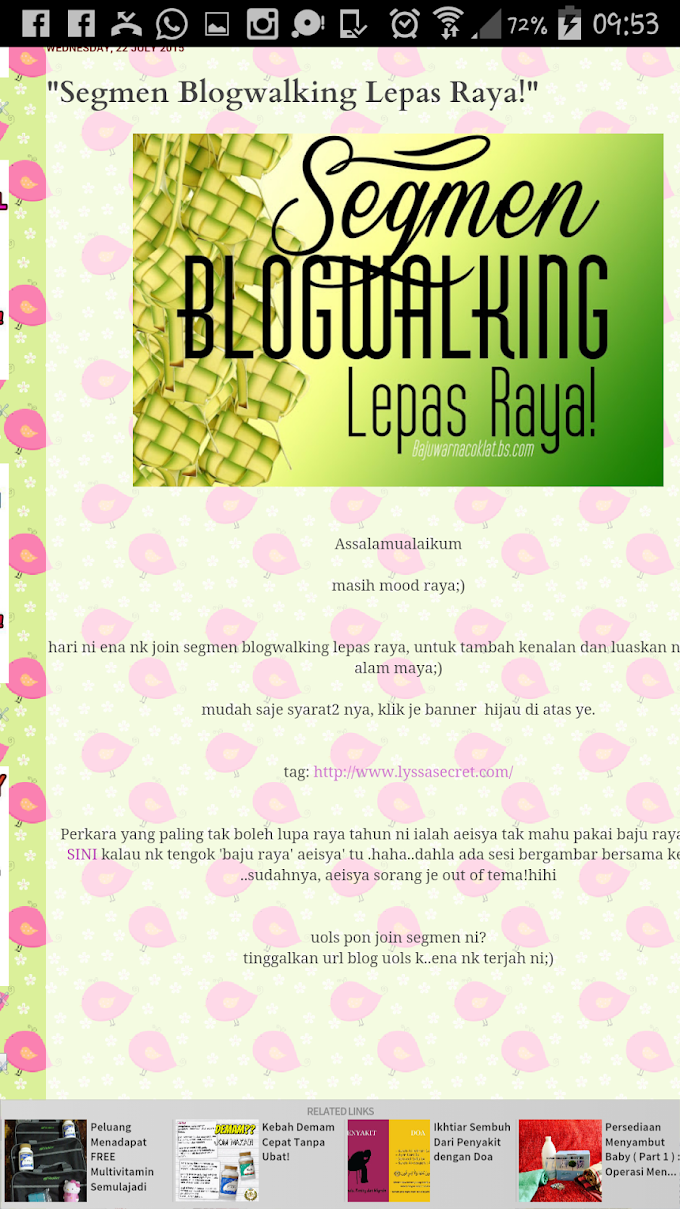 5 Tips Mudah Blogwalking