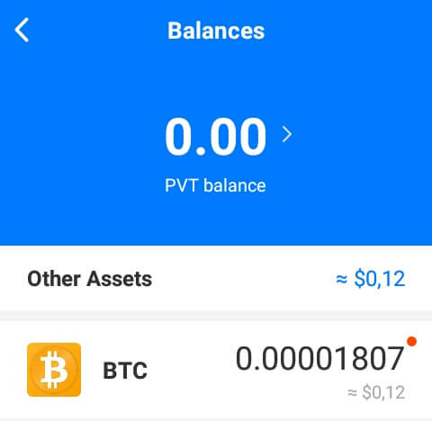 Cara mendapatkan Bitcoin (BTC) dari aplikasi Pivot
