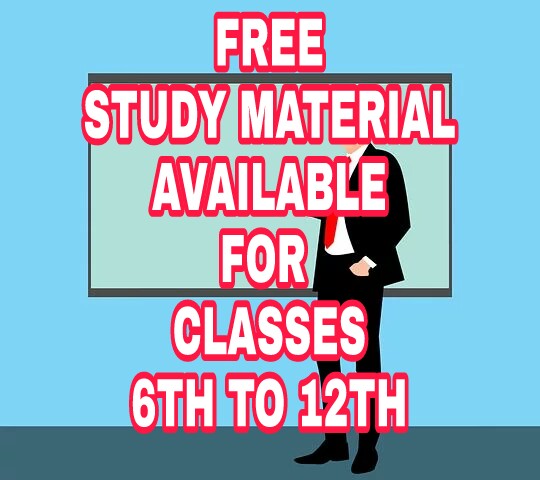 Attention : Free Online Study Material For Classes 6th - 12th For Jammu Kashmir