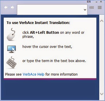 القاموس المطور VerbAcePro ArabEng 2.4 للترجمة الفورية بنسخته الجديده 