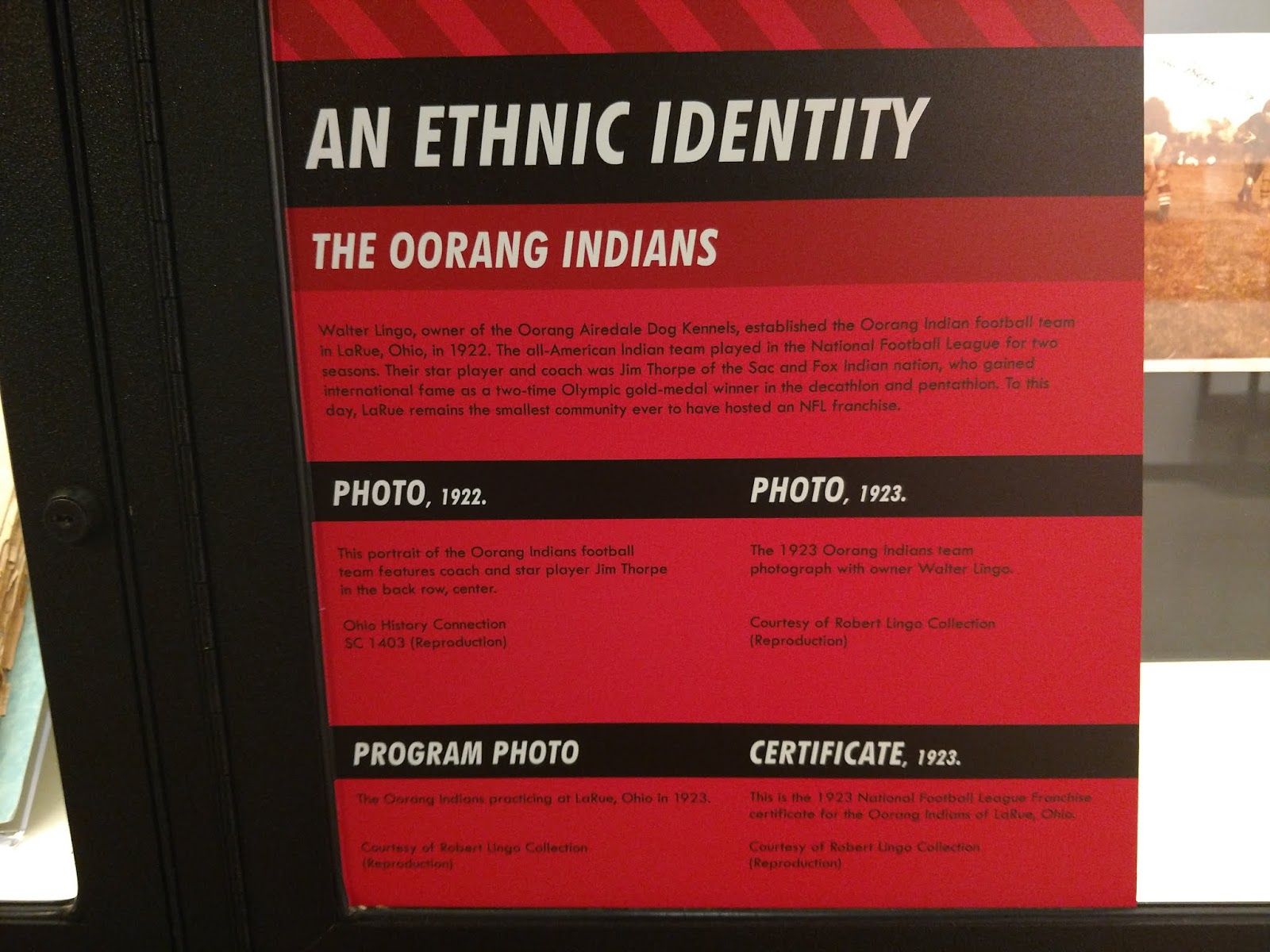 Travels of a Hobgoblin Taphophile Oorang Indians Ohio History Center