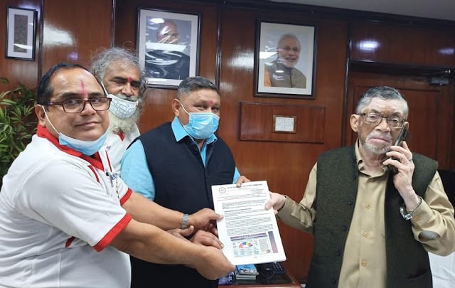 Good News for EPS 95 Pensioners: EPS 95 Pensioner Meet with Labour Minister  For Enhancement of EPS 95 Minimum Penision 7500+DA, Medical Facilities