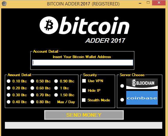 Bitcoin Adder