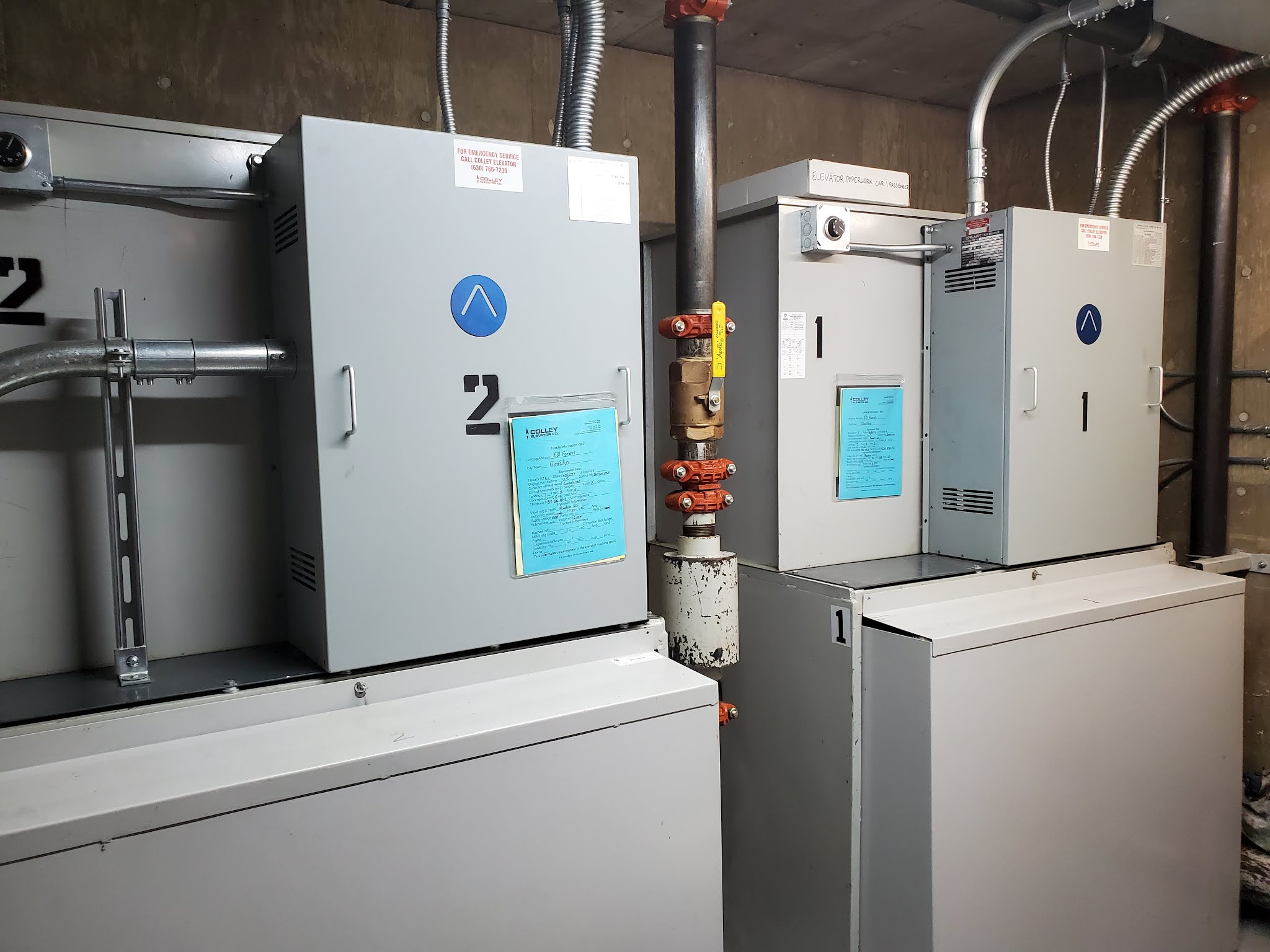 Chicago Elevator Maintenance Colley Elevator Hydraulic elevator