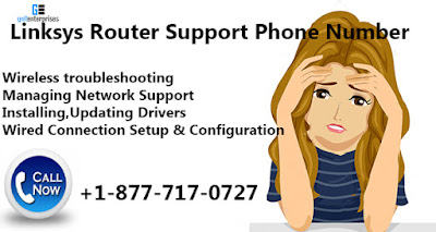 Linksys router support phone number +1-877-717-0727