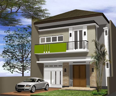 Desain Renovasi Rumah Type 45 Menjadi 2 Lantai