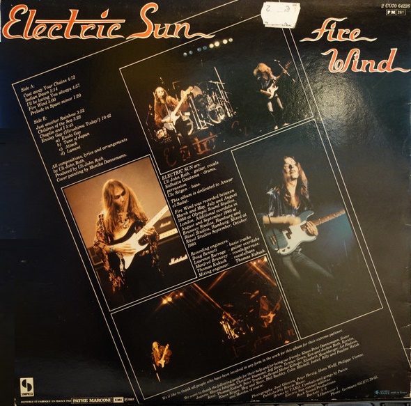 Classic Rock Covers Database Electric Sun