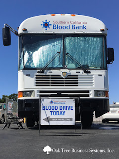 Oak Tree Business Systems, Inc. Asked the Community to Help Donate Blood and They Stepped Up