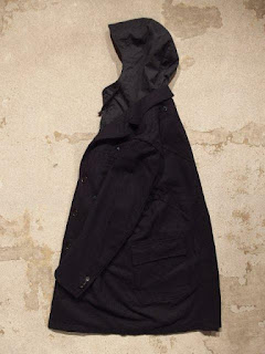 Engineered Garments & FWK by Engineered Garments "Chester Coat in Dk.Navy 20oz Melton"