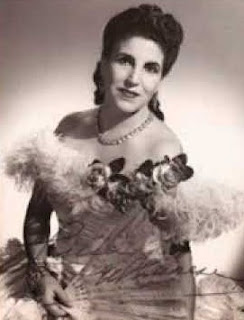 Licia Albanese in her signature role as Cio-Cio-San in Madama Butterfly