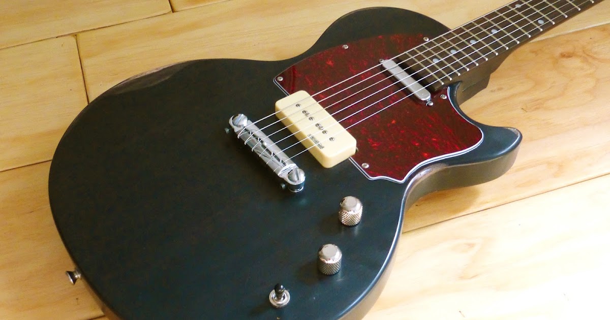 Black 5-ply custom Pickguard for Epiphone Les Paul Special II 2