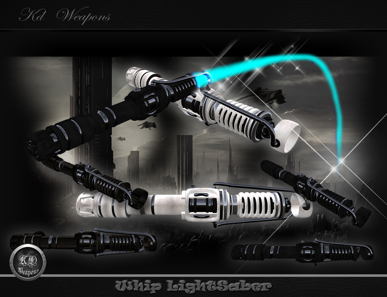 KD Weapons Whip lightSaber