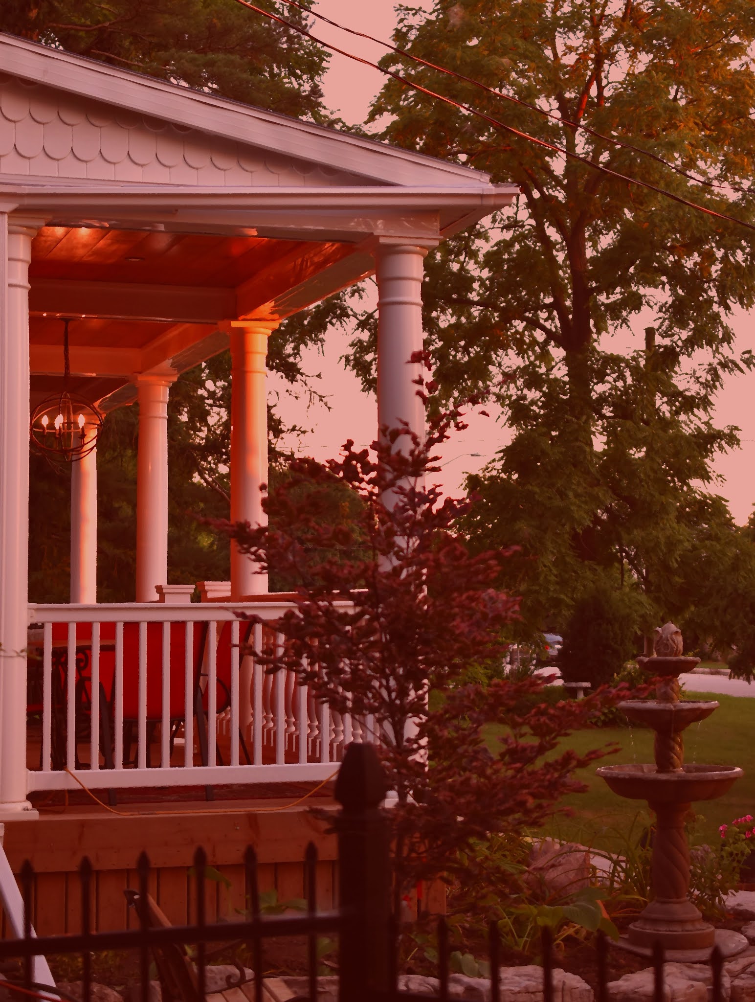Ken Whytock Photos Looking at the front porch from the north side in