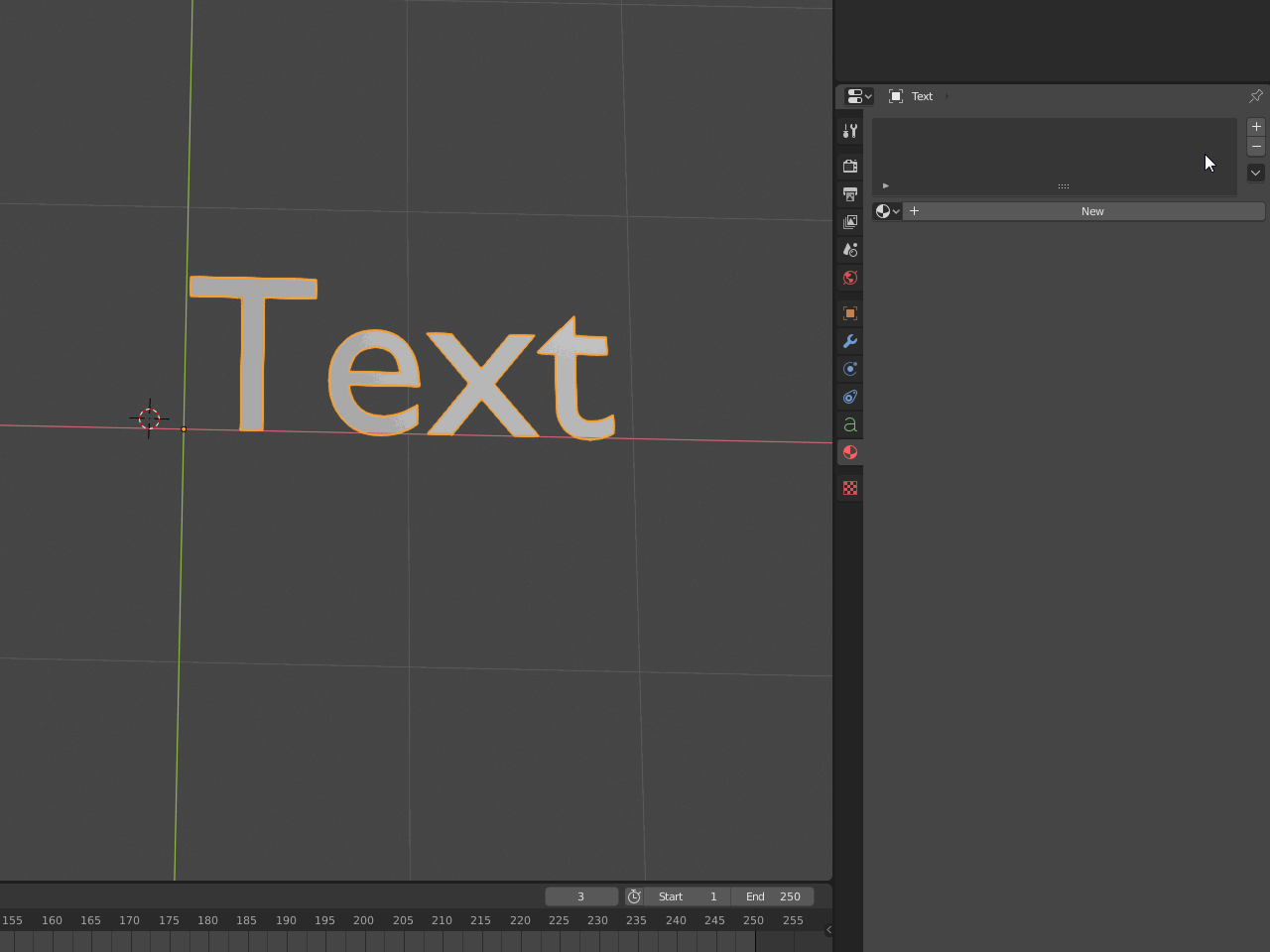 [Blender2.8]テキストで1文字ごとに個別のマテリアルを設定する方法Suit Dimension Lab