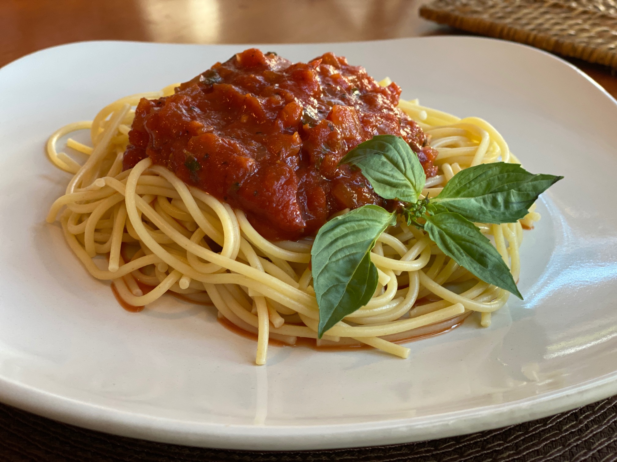 Spaghetti Marinara Sauce