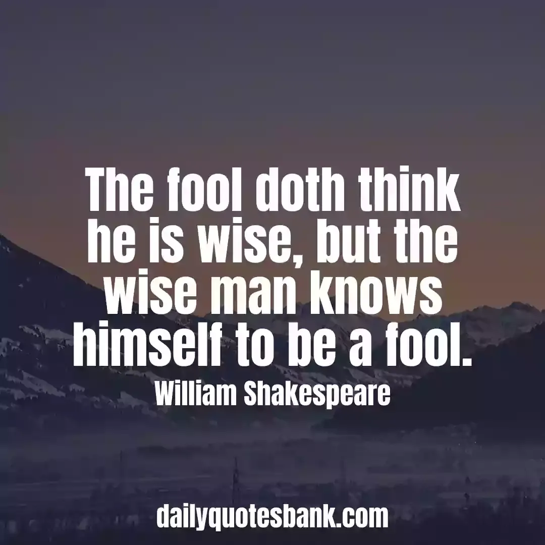 William Shakespeare Quotes On Life Lessons