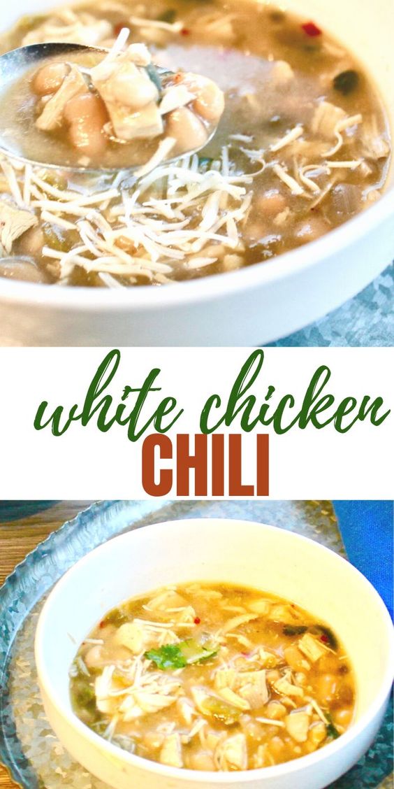 White Chicken Chili - Melissa's Southern Style Kitchen