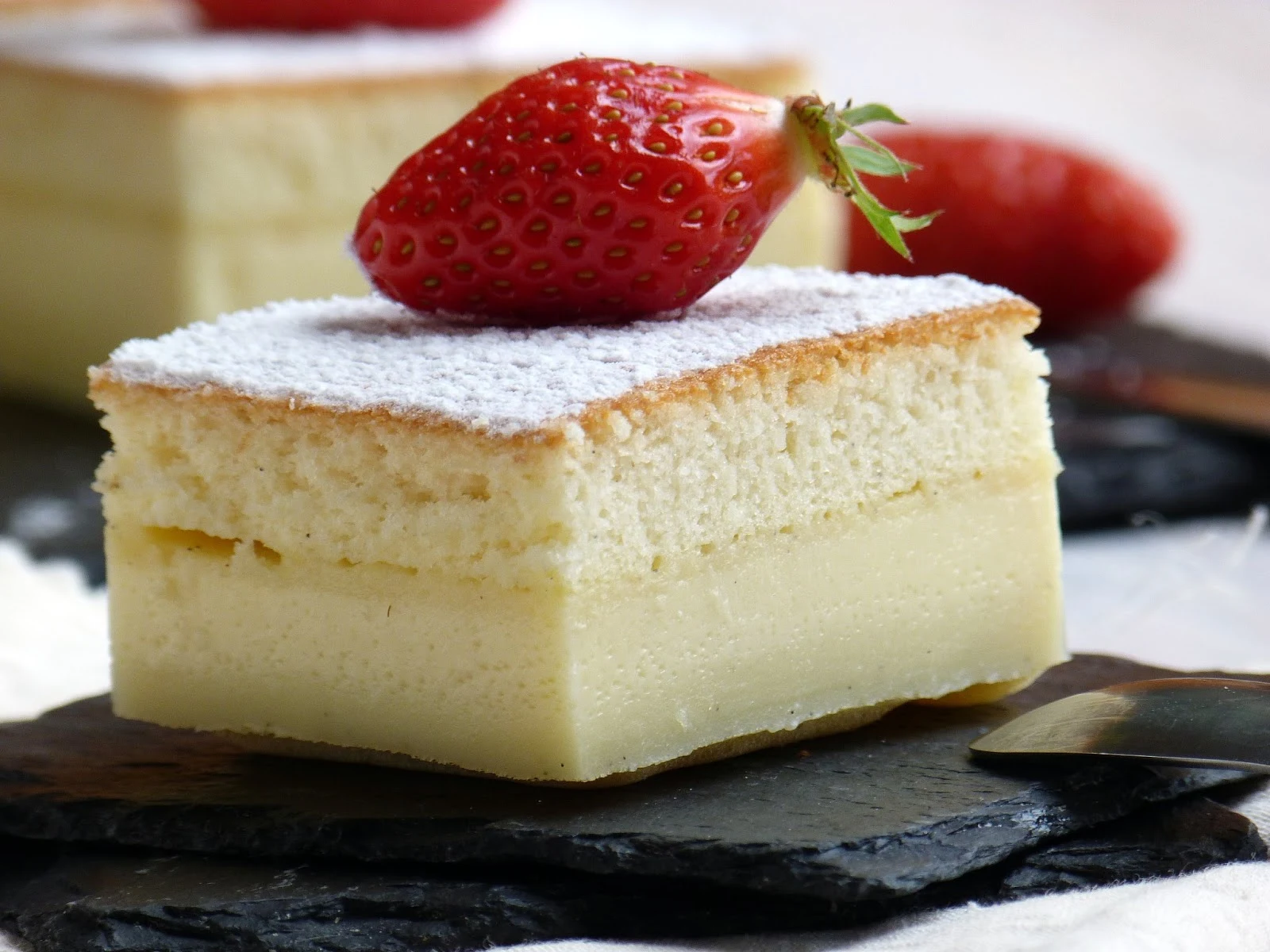 Chic, Chic, Chocolat...: Gâteau magique à la vanille