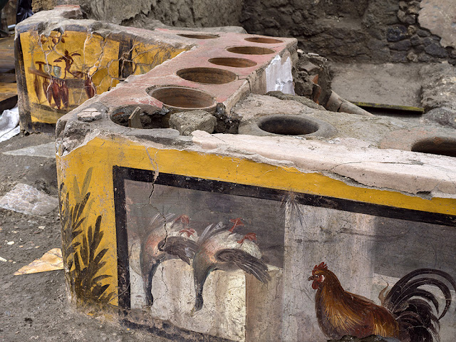 'Street food shop' emerges in Pompeii